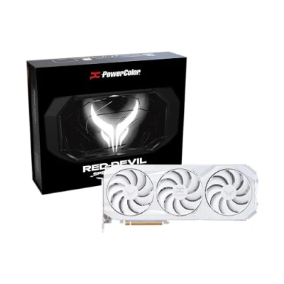 Abbildung von VGA PowerColor Radeon Red Devil Spectral White RX 9070 XT 16GB GDDR6