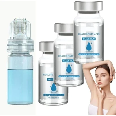 Abbildung von Micro Infusionssystem für Lippen, Mikro Gesicht, Infusionssystem, Gesichtssystem mit Serum, alle Hauttypen