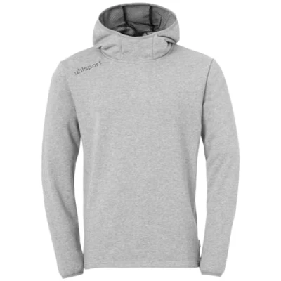 Abbildung von uhlsport Unisex Essential Kapuzenpullover, Dark Grau Melange, 116 EU