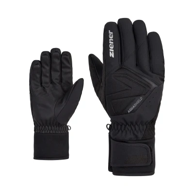Abbildung von Ziener Herren GATIS Ski Handschuhe/Wintersport wasserdicht atmungsaktiv, black, 8