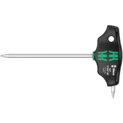Abbildung von Wera 467 TORX, L Torx Schlüssel, T10, Schwarz, 4 mm, 1 Stück(e)