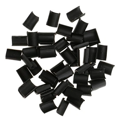 Abbildung von 50 Stü Keratin Bondings, Ersatzbondings U Tip Hair Extensions Schwarz
