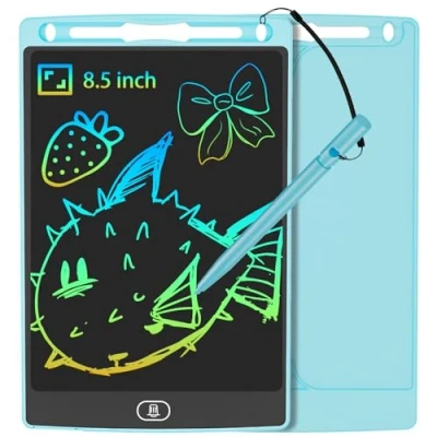 Abbildung von JOEAIS LCD Schreibtafel 8,5 Zoll für Kinder, Tragbares Zeichenbrett Grafiktablett zum Handschreiben, Kritzeln und Zeichnen, Perfektes Spielzeug Geschenk Jungen Mädchen (Blau)