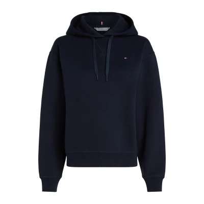 Abbildung von Tommy Hilfiger Kapuzensweatshirt &quot;REG Flag ON CHEST HOODIE&quot;, Kapuze mit Kordel, Stickerei, Logo
