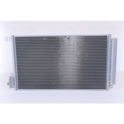 Abbildung von NISSENS 940095 Klimakondensator mit Trockner Aluminium 565 R 134a ALFA ROMEO: MiTo, FIAT: Doblo II Kombi, Kasten / Kombi