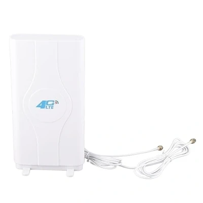 Abbildung von ASHATA 4G LTE Antenne, Hochleistung Antenne 88dBi High Gain Netzwerk Ethernet Verstärker Antenne,TS9/SMA/CRC9 Richtantenne Signalverstärker Weiß(SMA)