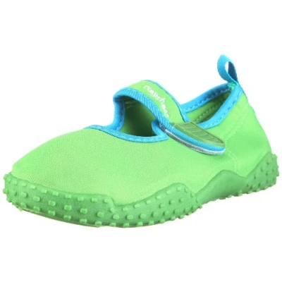 Abbildung von Playshoes Unisex Kinder Aquaschuhe Aqua Schuhe Klassisch, Grün 24/25 EU