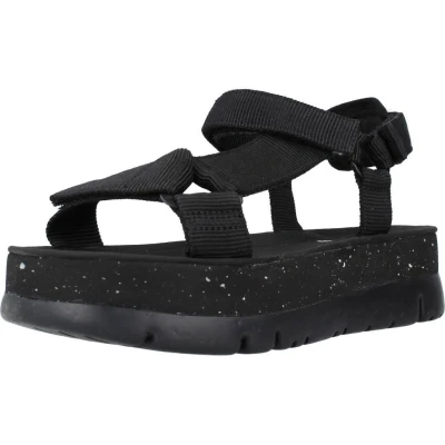 Abbildung von Camper Oruga UP Plateausandalette, Damen, Größe: 40, Black Schuhe