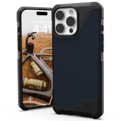 Abbildung von Apple iPhone 16 Pro Max Hülle MagSafe Silikon UAG Soft Case/Backcover Handyhülle Blau Shockproof/Stoßfest