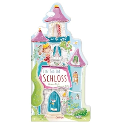 Abbildung von Ein Tag im Schloss: Großes Pappbilderbuch mit liebevollen Reimen und der frechen Prinzessin Pina; für Kinder ab 2 Jahren (Das riesengroße Wimmelbuch)