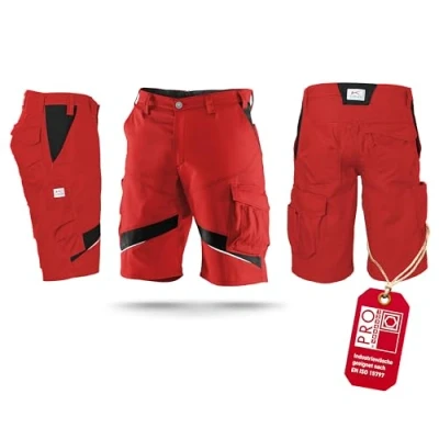 Abbildung von KÜBLER Workwear ACTIVIQ Arbeitsshorts rot, Größe 54, Herren aus Mischgewebe, leichte