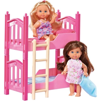 Abbildung von Simba Anziehpuppe Puppe Evi Love 2 Floor Bed Puppen Nachthemd Bett 105733847