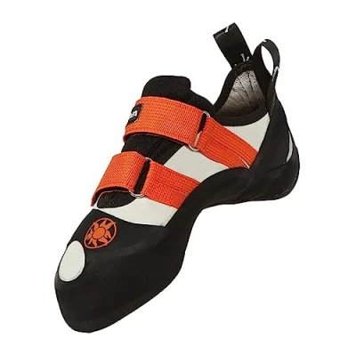Abbildung von Tenaya Ra Orange Weiß Reaktionsstarker High Performance Kletterschuh, Größe EU 38 Farbe White