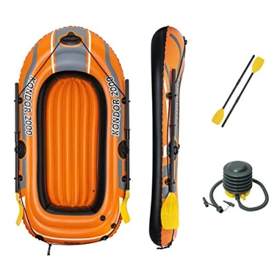 Abbildung von Bestway Schlauchboot Set, Kondor 2000, 188 x 98 30 cm, für 1 Erwachsenen + Kind