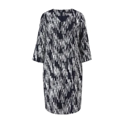 Abbildung von comma Kleid mit Allover Print