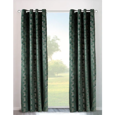 Abbildung von my home Vorhang &quot;Velvet Foil&quot;, (2 St.), Samt