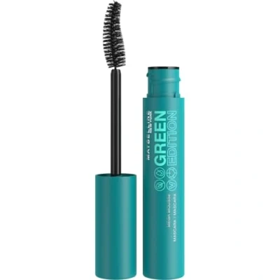 Abbildung von Maybelline New York Green Edition MEGA Mousse Mascara Mascara, Damen, Größe: 9 ml, Very black