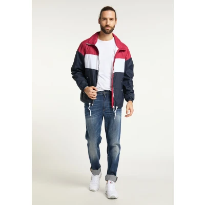 Abbildung von Dreimaster Boundry Leichte Jacke, Herren, Größe: Medium, Rot nachtblau