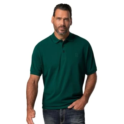 Abbildung von JP1880 Brustdruck Bauch Poloshirt, Herren, Größe: 7XL, Jungle green