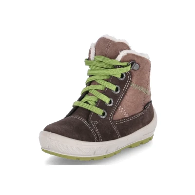 Abbildung von Superfit Baby Jungen GROOVY warm gefütterte Gore Tex Schneestiefel, BRAUN/GRÜN 3000, 20 EU