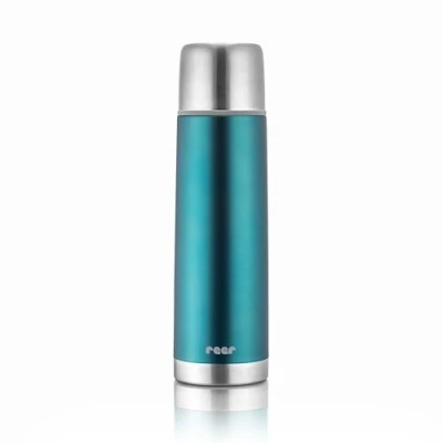 Abbildung von ColourCup Edelstahl Isolierflasche, 500ml, Pazifikblau
