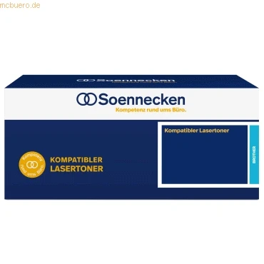 Abbildung von Soennecken Toner 84057 wie Brother TN245C cyan