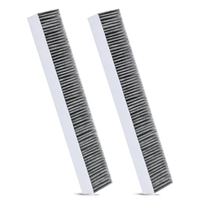 Abbildung von 2 Aktivkohlefilter für Siemens HZ381700 Bosch HEZ381700 Neff Z8500X0 Gaggenau Constructa CA282110 Teilenummer 17000822 Dunstabzugshaube Filter Ersatzfilter Umluftmodul