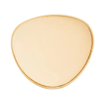 Abbildung von Olympia Ofen gp327 dreieckiger Servierteller, Sandstein, 280 mm (4 Stück)