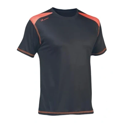 Abbildung von Asioka Unisex 182/17 Kombiniertes Funktionsshirt für Erwachsene, M/kurz, Marengo/Orange, M