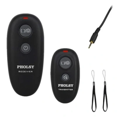 Abbildung von PHOLSY Kabellose Kamera Fernauslöser Auslöser Fernbedienung Kompatibel mit Olympus E M1 M5 II M10 PL8 PL7 PM2 Panasonic S5 S1 G95 G91 G90 G9 FZ10002 FZ2500 GH5