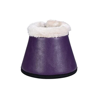 Abbildung von HKM Hufglocken Comfort Premium Fur Violett Vollblut