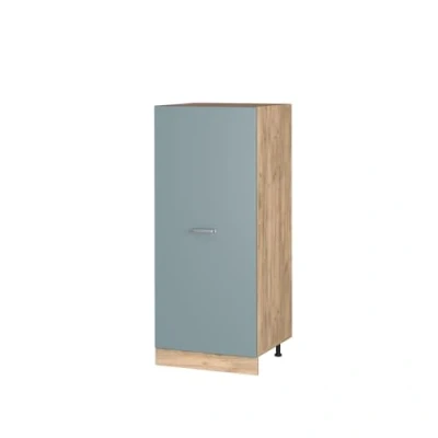Abbildung von Vicco Herdumbauschrank R Line, Blau Grau/Goldkraft Eiche, 60 cm