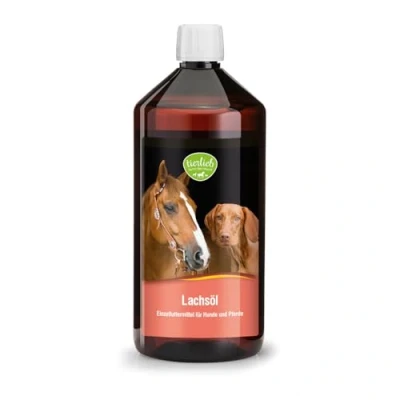Abbildung von Sanct Bernhard tierlieb Lachsöl für Hunde und Katzen 1000 ml