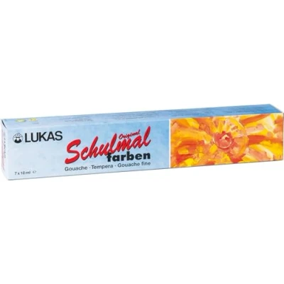 Abbildung von LACUFA Schulmalfarben 7x 18,0 ml