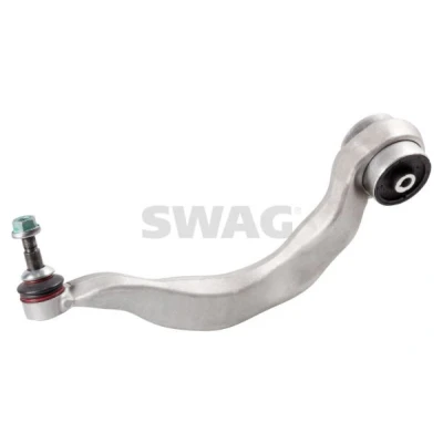 Abbildung von SWAG 33 10 1914 Querlenker mit Sicherungsmutter Lager, Trag /Führungsgelenk unten, Vorderachse rechts Aluminium BMW: 3 GT
