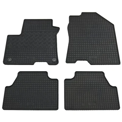Abbildung von AD Tuning RI905120 Gummifußmatten Set, 4 teilig, Gummi Fußmatten