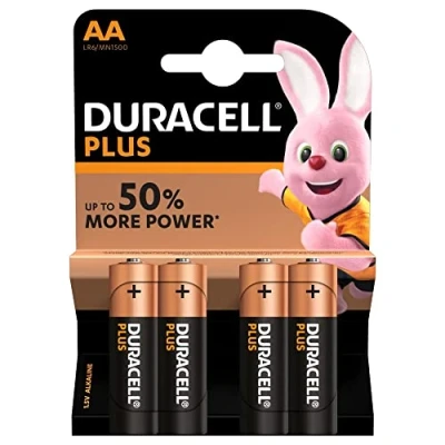 Abbildung von Duracell AA MN1500 4 stuks Akku