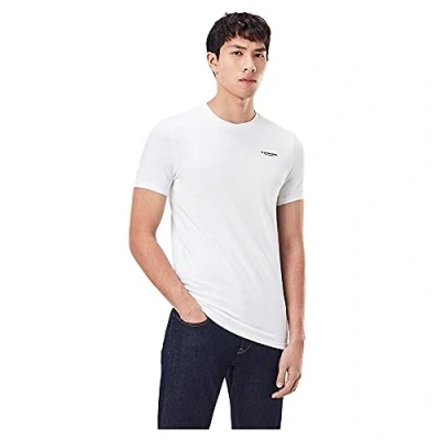 Abbildung von G Star Tshirt basic, Herren, Größe: XS, White