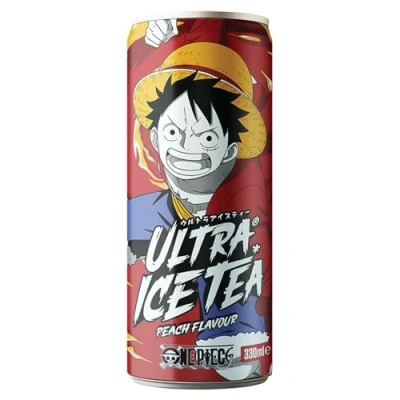 Abbildung von ULTRA ICE TEA Eistee, One Piece, Luffy, Pfirsich 1 x 330 ml