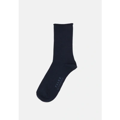 Abbildung von FALKE Damen Socken Active Breeze W So Lyocell einfarbig 1 Paar, Blau Navy Melange 6127, 39 42