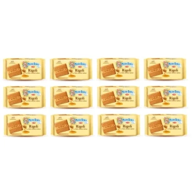 Abbildung von 12x Mulino Bianco Kekse mit Honig Rigoli 400g Kuchen Butterkeks cookies brioche