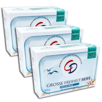 Abbildung von TOPDeal 3 er Pack CD Milde Seife Grosse Freiheit Seifenstück x 100 g