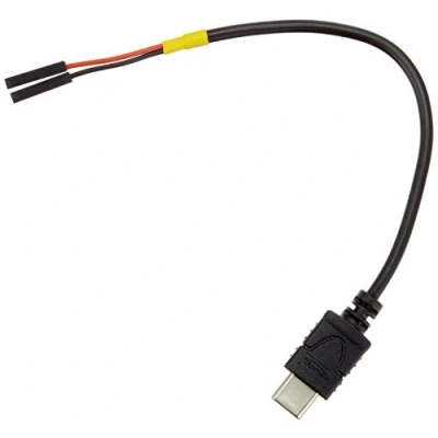 Abbildung von Delock USB Kabel C (M) bis 2 pin Header (W) Separate 2.0 10 cm Schwarz (85394)