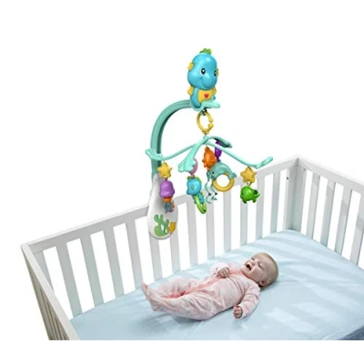 Abbildung von Mattel Fisher Price DFP12 Seepferdchen Mobile, mehrfarbig