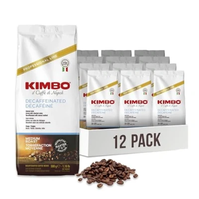 Abbildung von Kimbo entkoffeinierte Kaffeebohnen 1x 500g