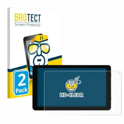 Abbildung von BROTECT (2 Stück Schutzfolie für Denver TAQ 10465 10.1&quot; Displayschutz Folie Ultra Klar