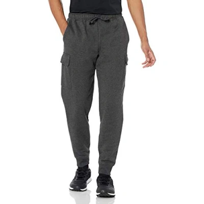 Abbildung von Amazon Essentials Herren Cargo Fleece Jogginghose, Dunkelgrau Meliert, XXL