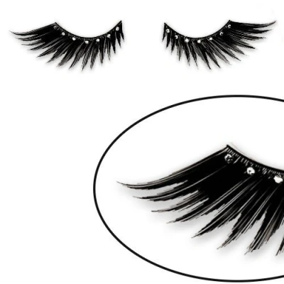 Abbildung von Kryolan künstliche Wimpern zum kleben Jewellery Eyelashes 9392
