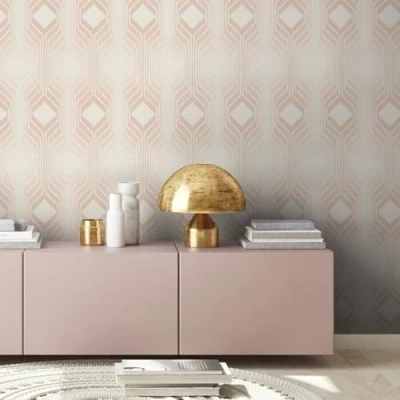 Abbildung von A.S. Création Vliestapete &quot;Retro Chic 3D Tapete Mustertapete Vintage 3D&quot;, matt, Kacheln für Schlafzimmer Küche Wohnzimmer Design modern
