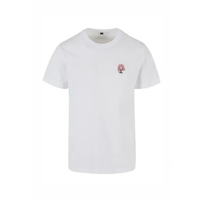 Abbildung von Mister Tee Donut EMB Tshirt basic, Herren, Größe: Medium, White